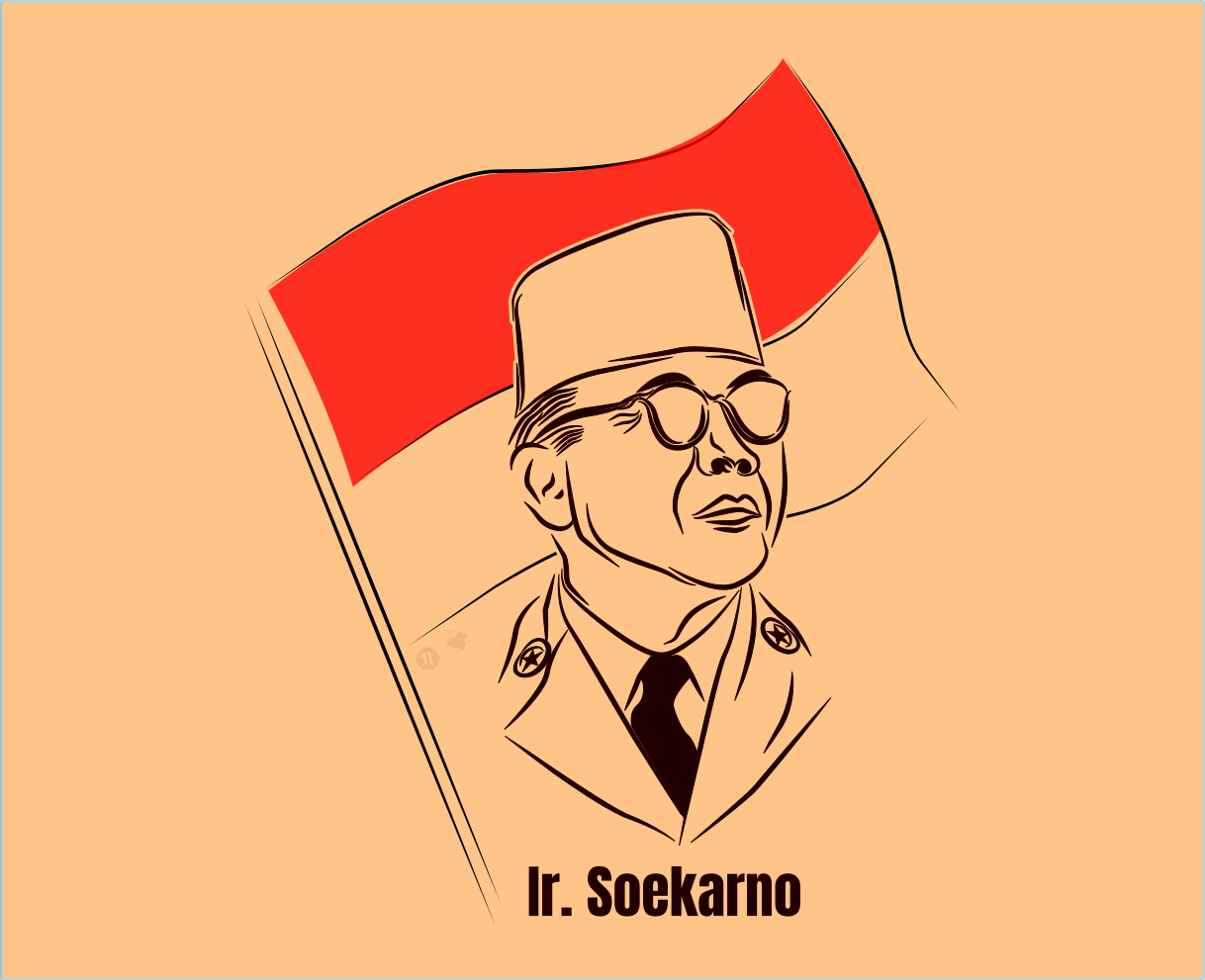 Detail Bung Karno Vector Png Nomer 34