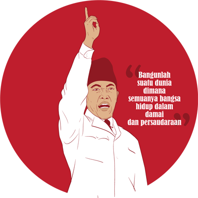 Detail Bung Karno Vector Png Nomer 35