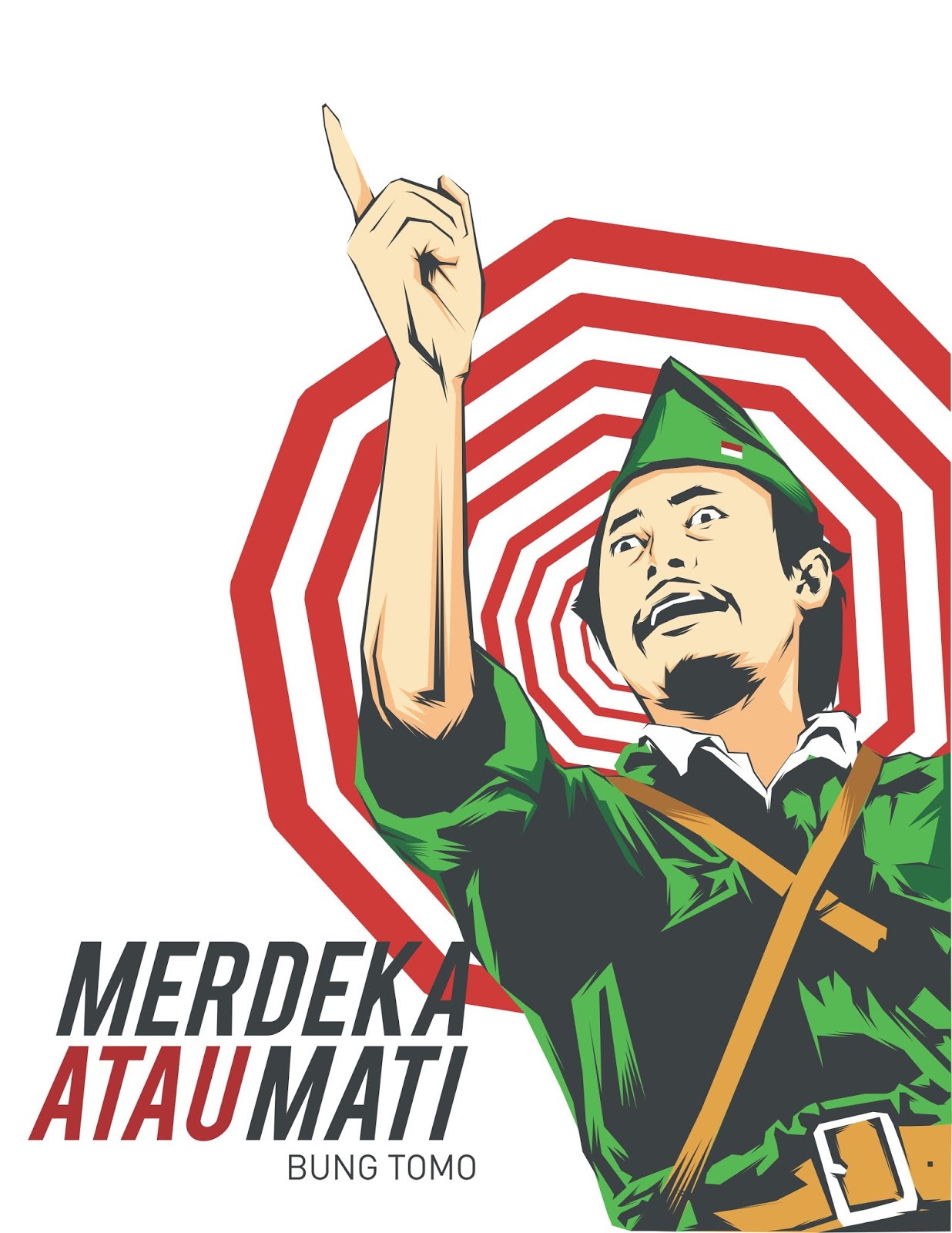 Detail Bung Tomo Vector Png Nomer 11