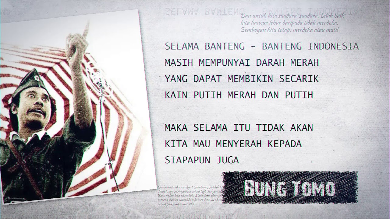 Detail Bung Tomo Wallpaper Nomer 49