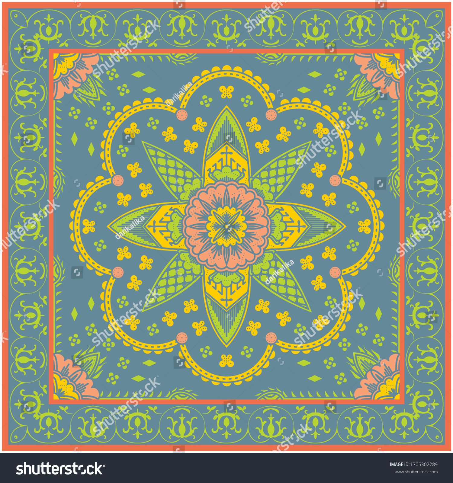 Detail Bunga Batik Vector Nomer 51