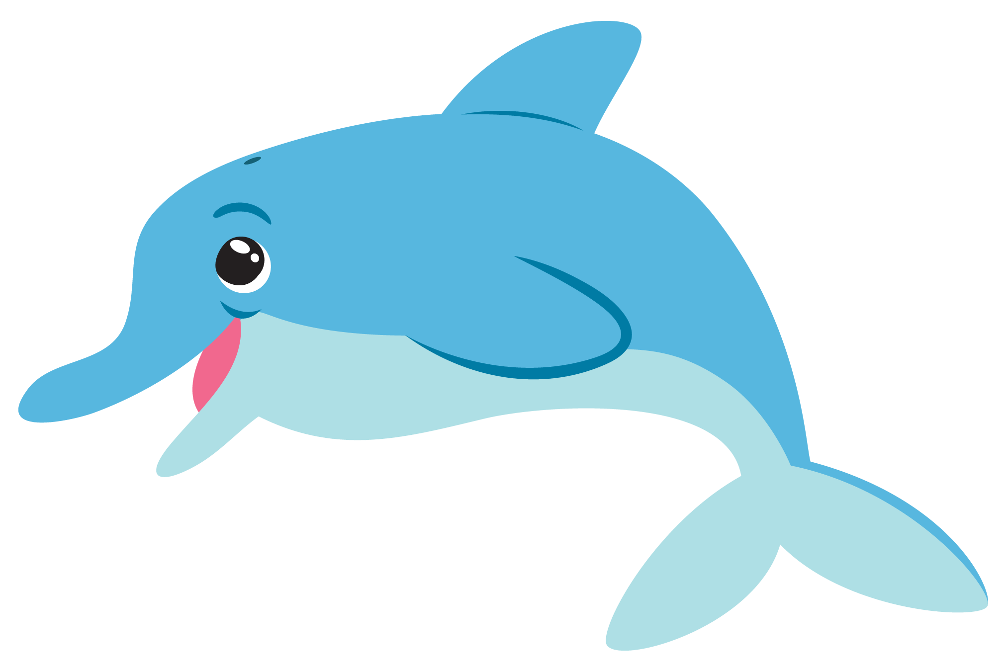 Clipart Delfin - KibrisPDR