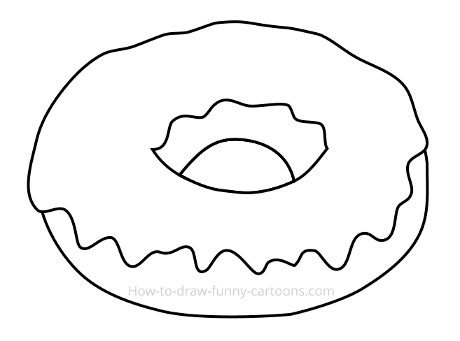Detail Donut Drawing Nomer 3