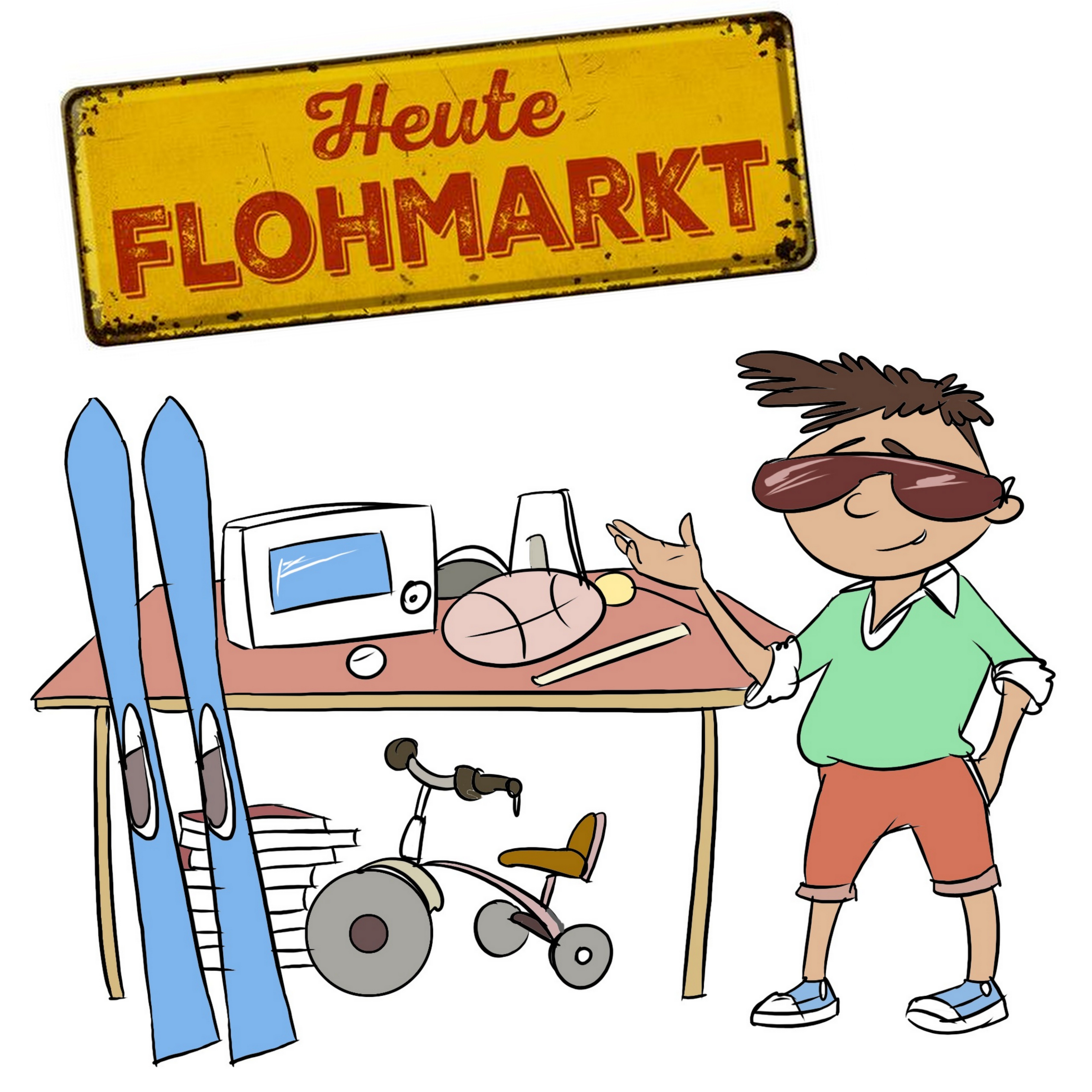 Detail Flohmarkt Cartoon Nomer 18