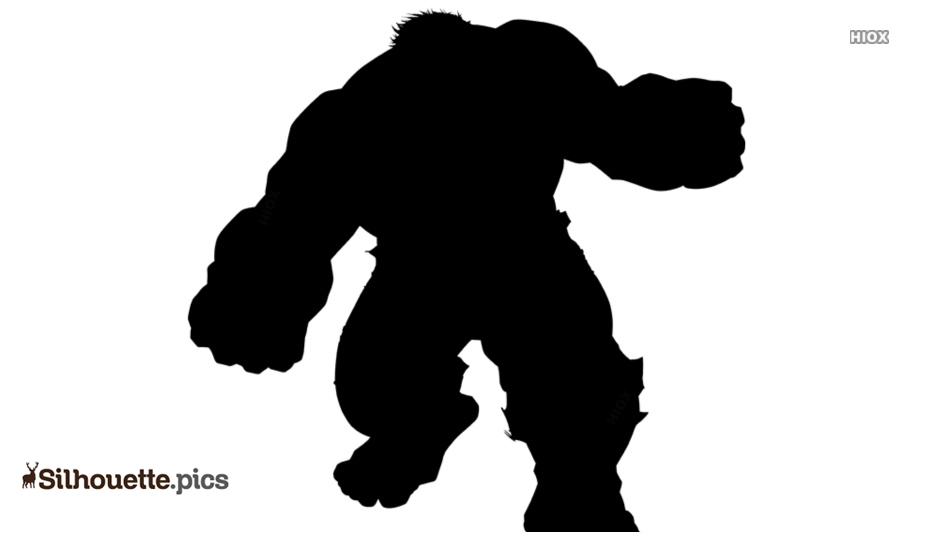 Detail Hulk Silhouette Nomer 8