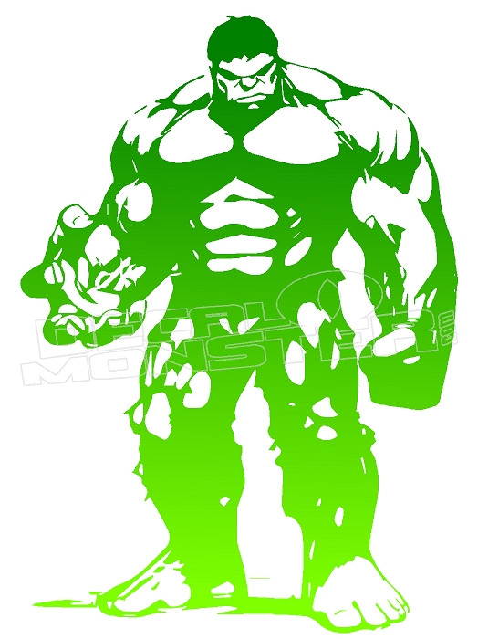 Detail Hulk Silhouette Nomer 14