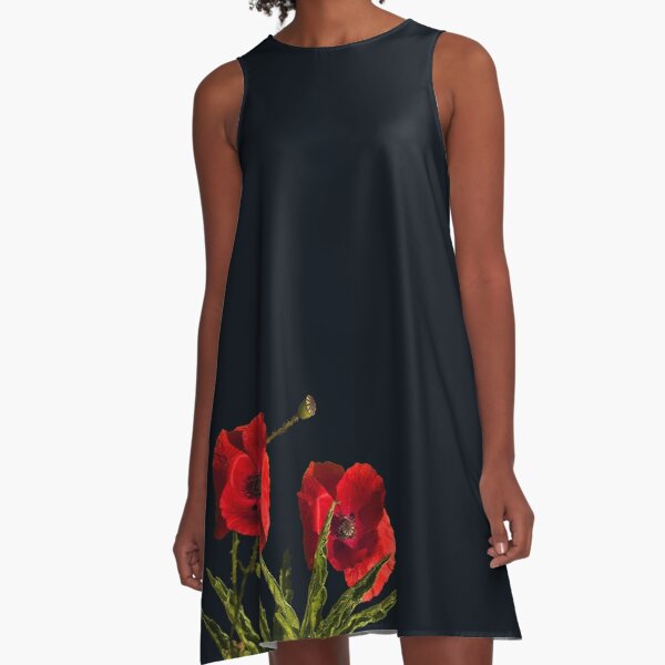 Kleid Mohnblumen - KibrisPDR