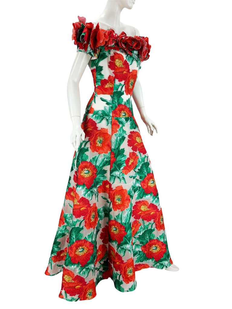 Detail Kleid Mohnblumen Nomer 10