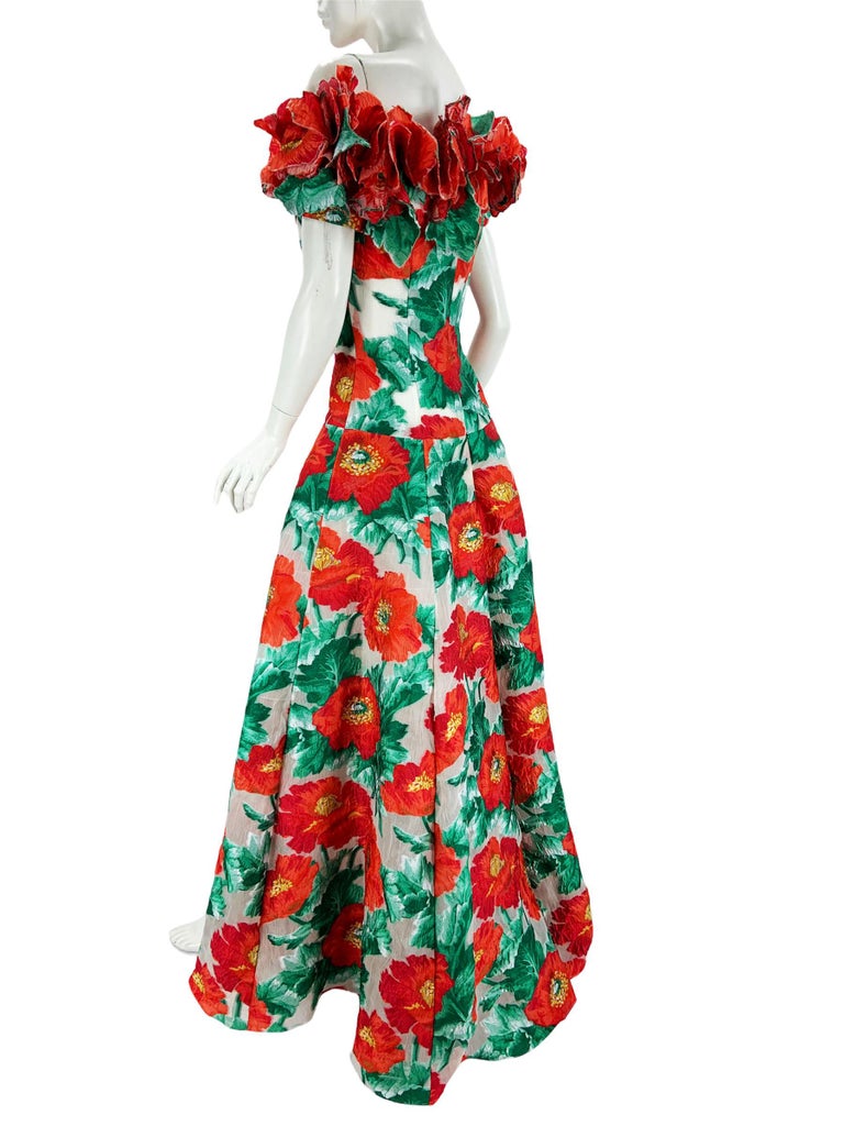 Detail Kleid Mohnblumen Nomer 11