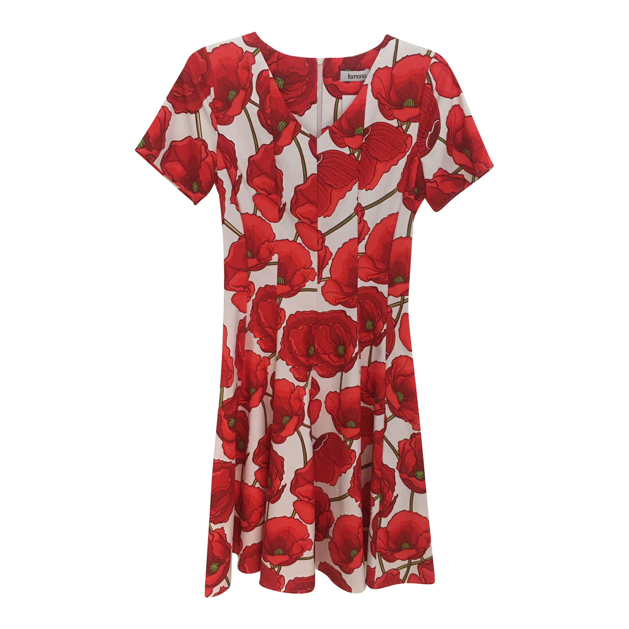 Detail Kleid Mohnblumen Nomer 2