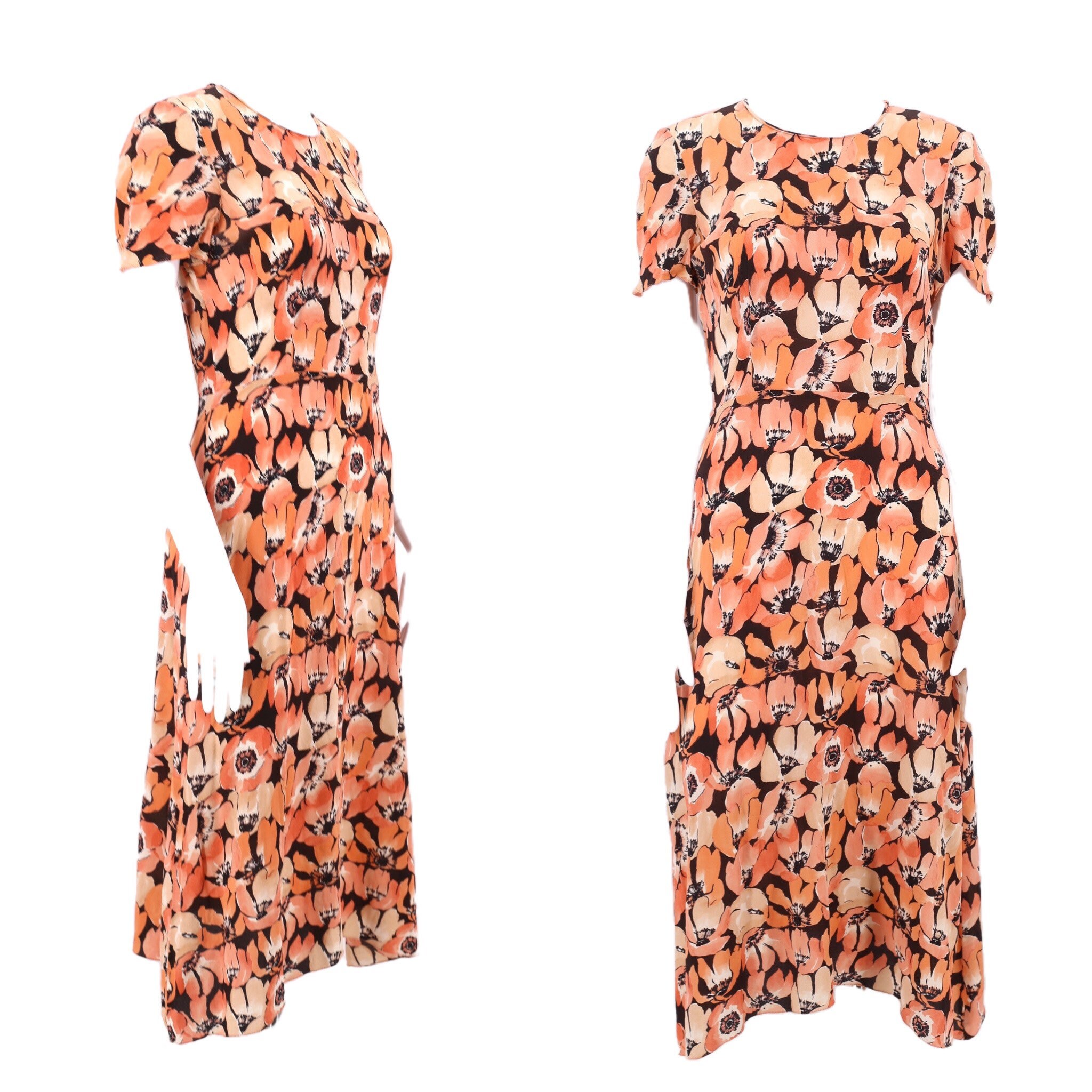 Detail Kleid Mohnblumen Nomer 21