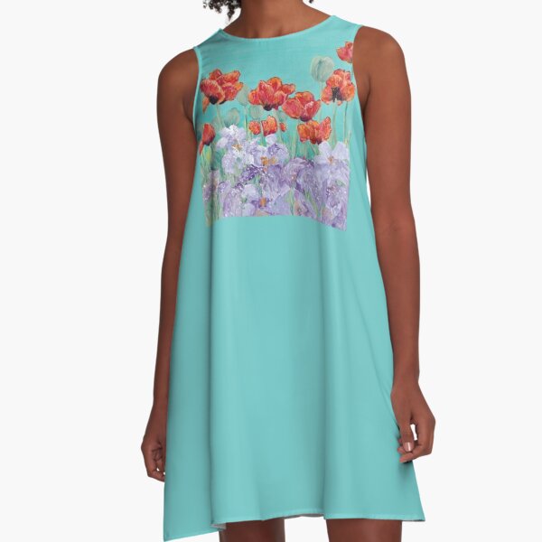 Detail Kleid Mohnblumen Nomer 6