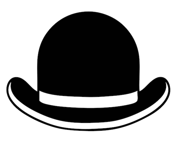 Detail Man In Top Hat Logo Nomer 12