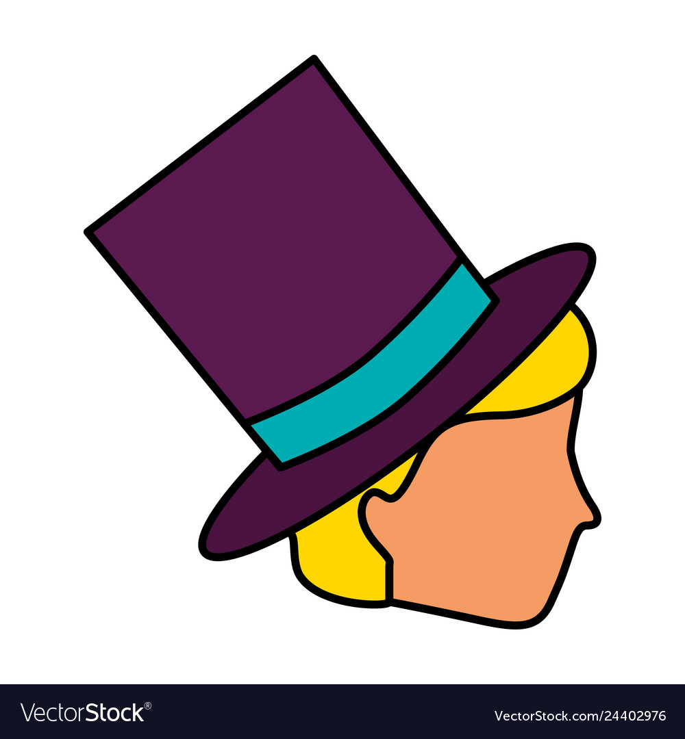 Detail Man In Top Hat Logo Nomer 5