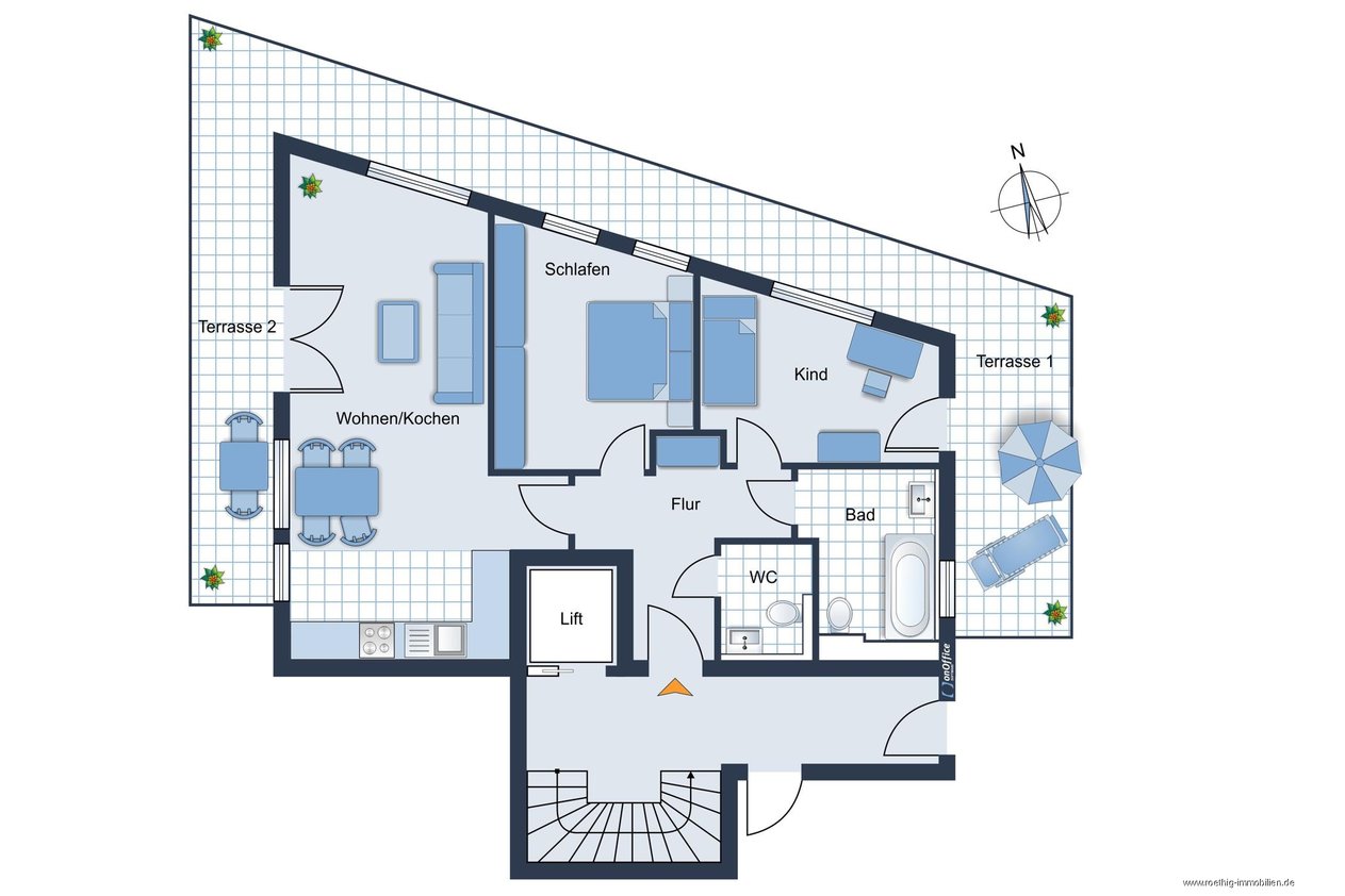 Detail Modernes Wohnzimmer Mit Essbereich Nomer 2