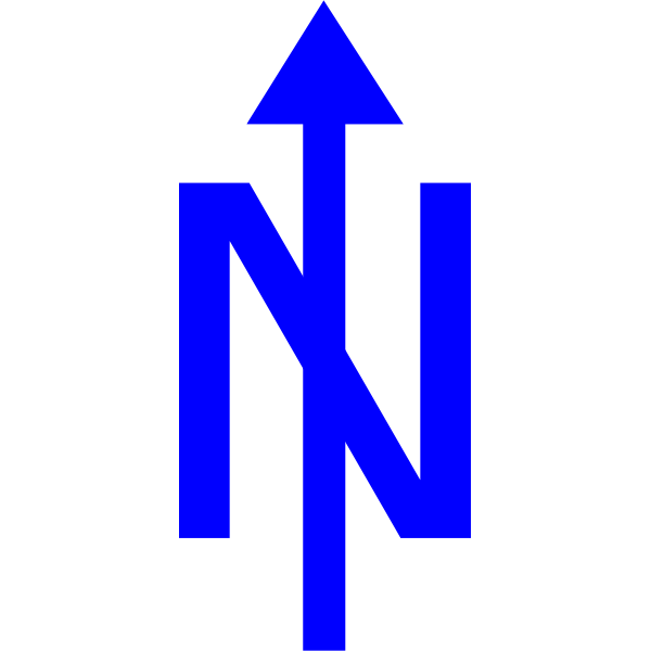 Detail Nordpfeil Symbol Nomer 7