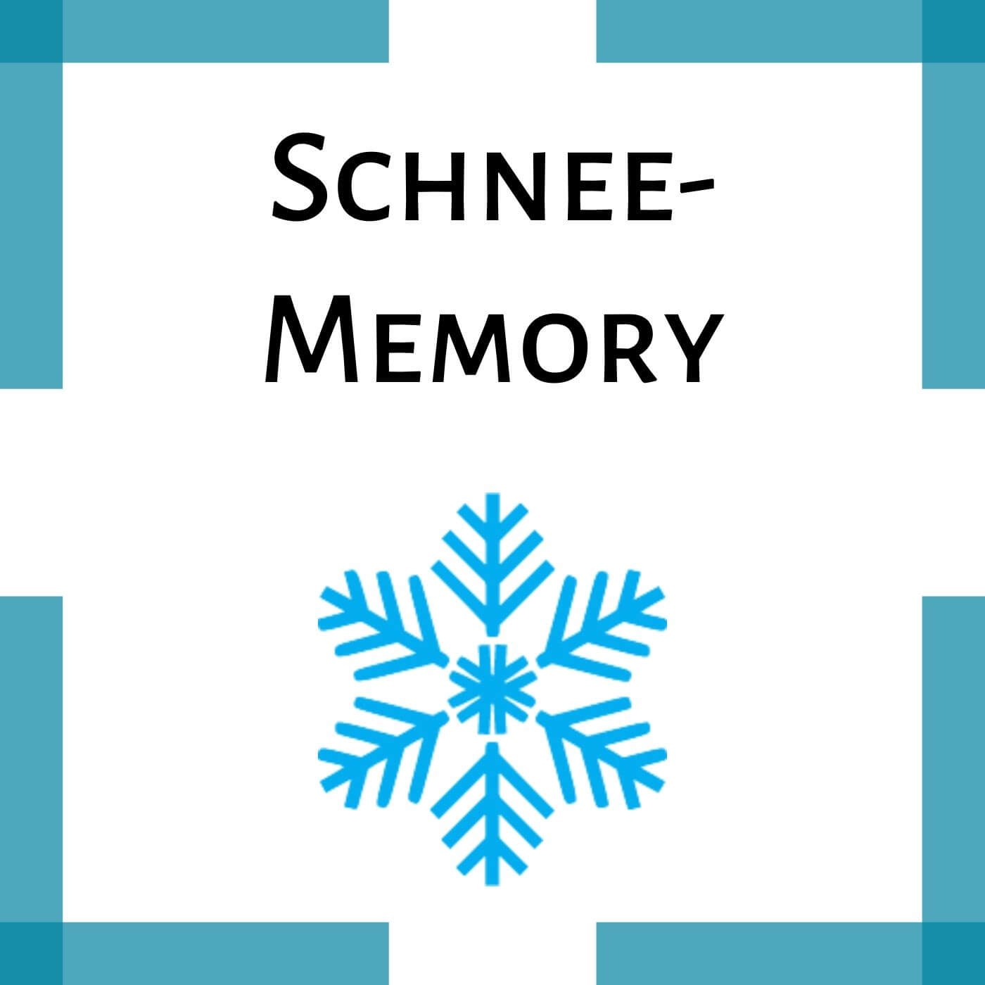 Detail Schneeflocken Memory Nomer 2