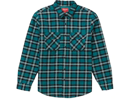 Detail Stussy Spider Web Flannel Shirt Nomer 10