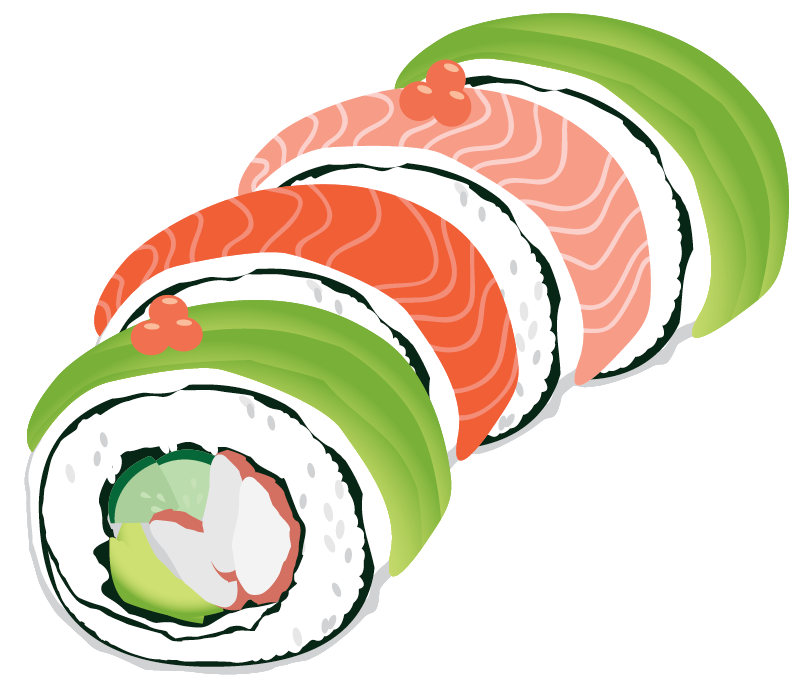 Detail Alaska Roll Sushi Nomer 3