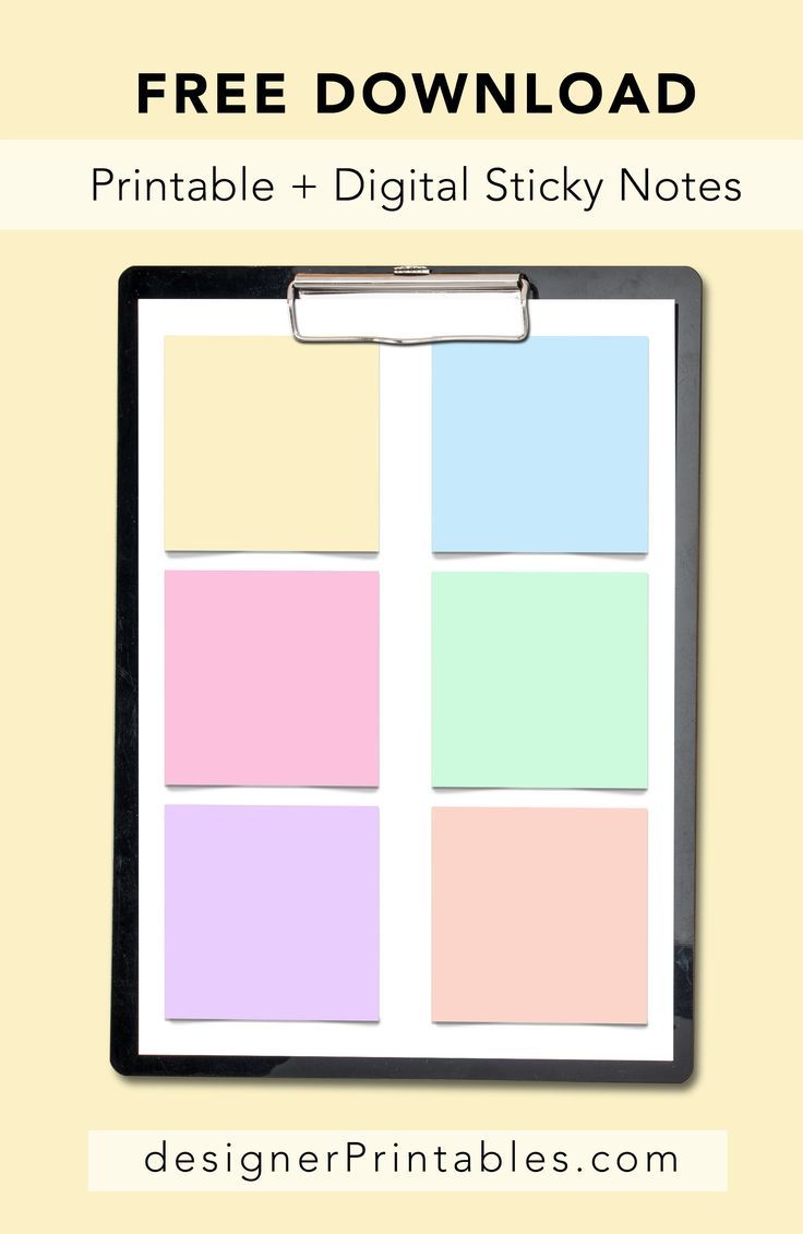 Detail Free Download Sticky Note Nomer 31