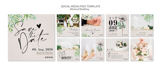 Detail Free Download Template Kolase Wedding Psd Nomer 16