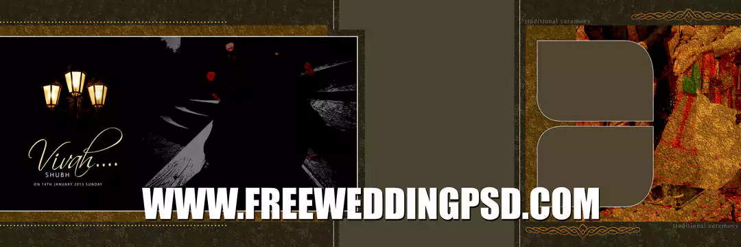 Detail Free Download Template Kolase Wedding Psd Nomer 17