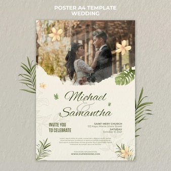 Detail Free Download Template Kolase Wedding Psd Nomer 28