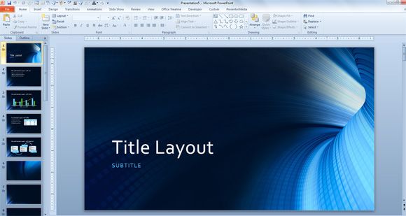 Detail Free Download Template Powerpoint 2013 Keren Nomer 46