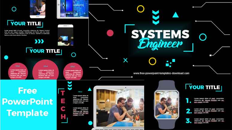Detail Free Download Template Ppt Engineering Nomer 14