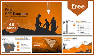 Detail Free Download Template Ppt Engineering Nomer 33