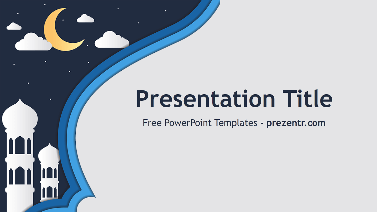 Free Download Template Ppt Islamic - KibrisPDR