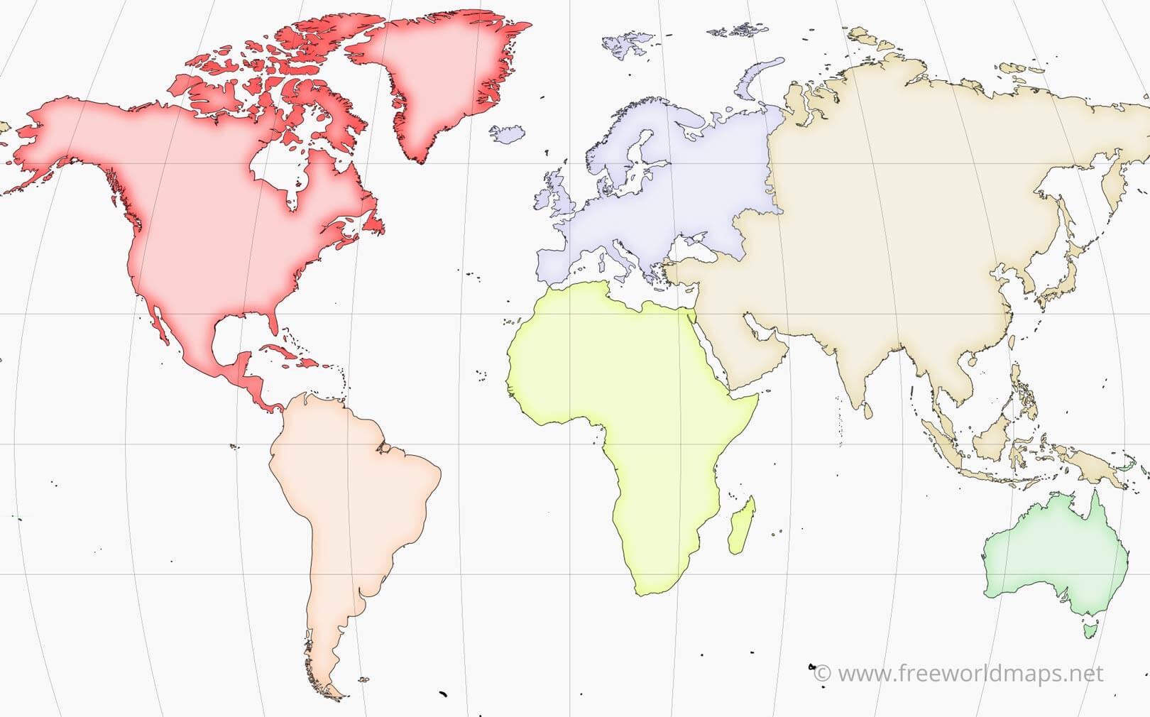 Detail Free Download World Map Nomer 19