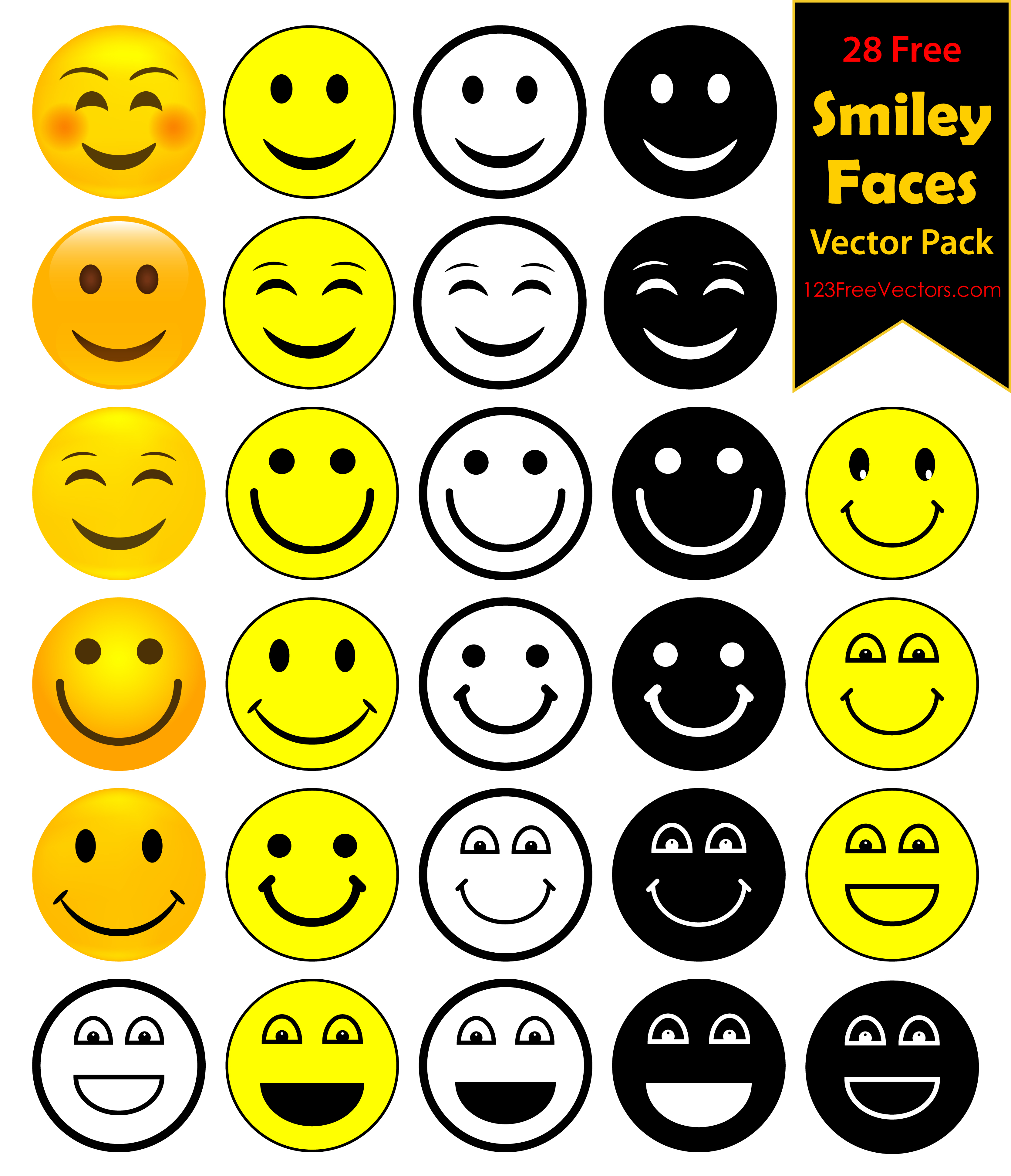 Detail Free Downloadable Smiley Faces Nomer 11
