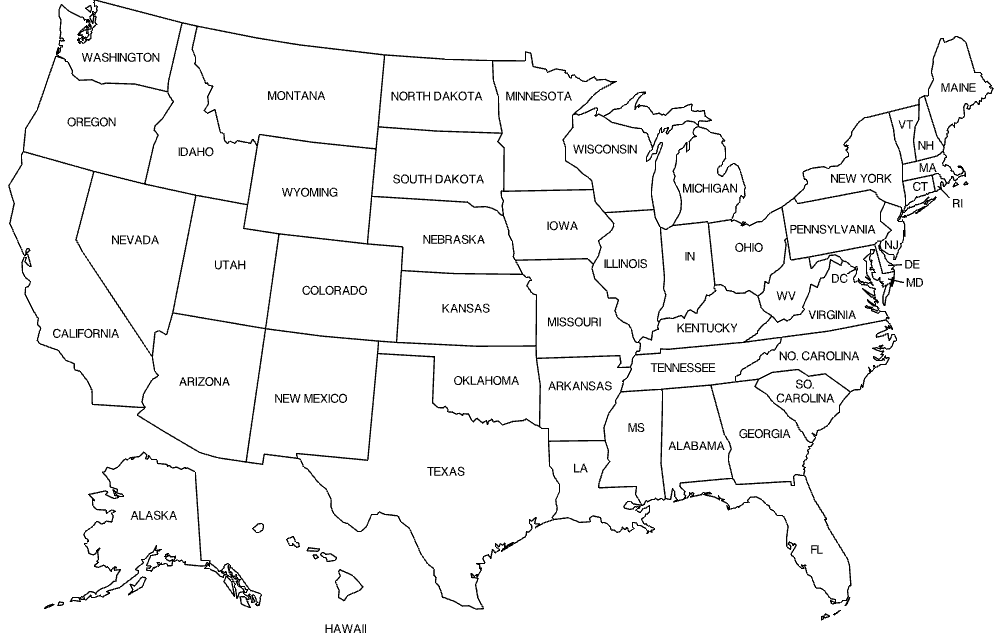 Detail Free Downloadable Us Map Nomer 24