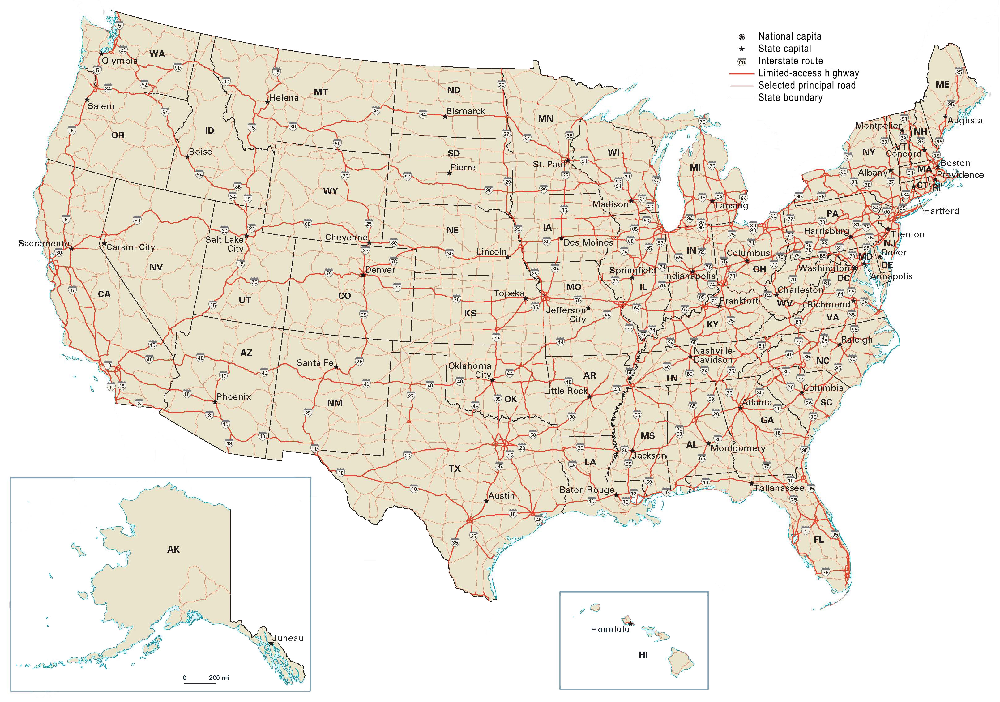 Detail Free Downloadable Us Map Nomer 26