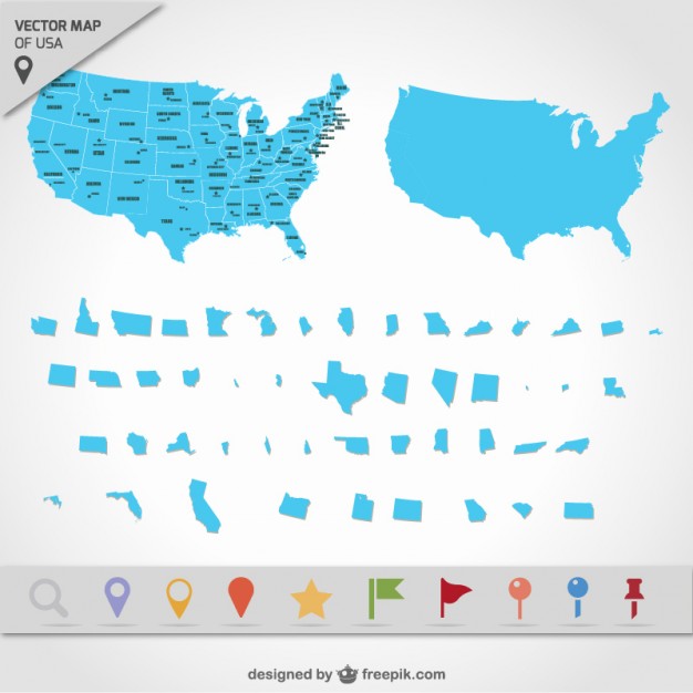Detail Free Downloadable Us Map Nomer 55