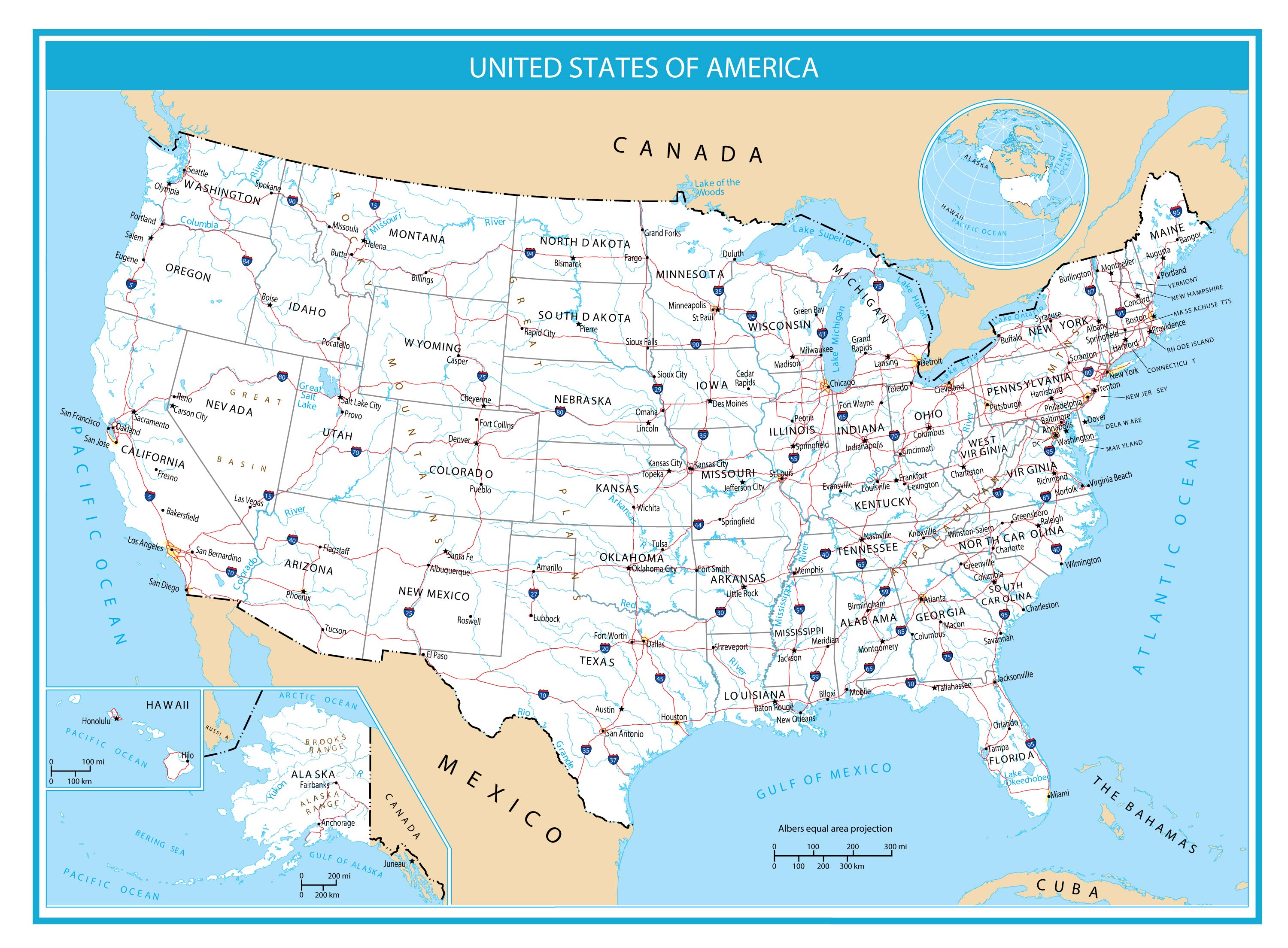 Detail Free Downloadable Us Maps Nomer 45