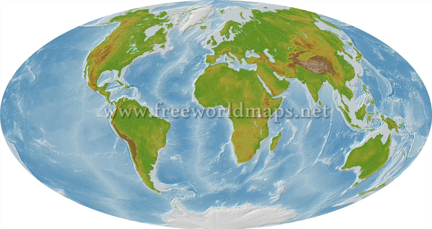 Detail Free Downloadable World Map Nomer 20