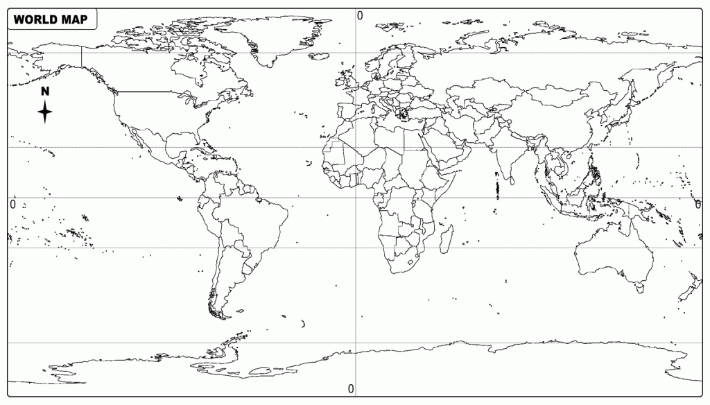 Detail Free Downloadable World Map Nomer 39