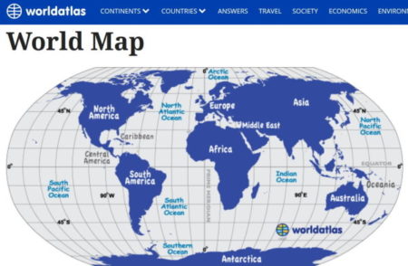 Detail Free Downloadable World Map Nomer 44