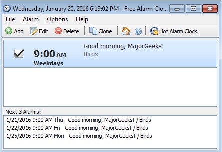 Detail Free Downloads Alarm Clock Nomer 30