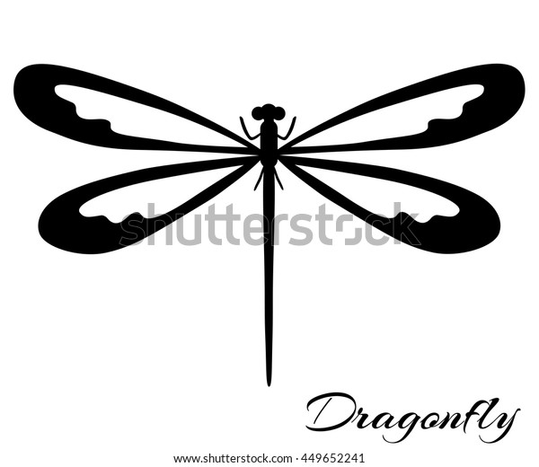 Detail Free Dragonfly Clipart Black And White Nomer 16