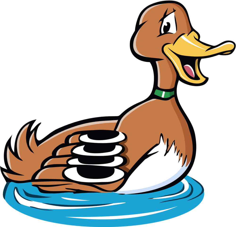 Detail Free Duck Clipart Nomer 11