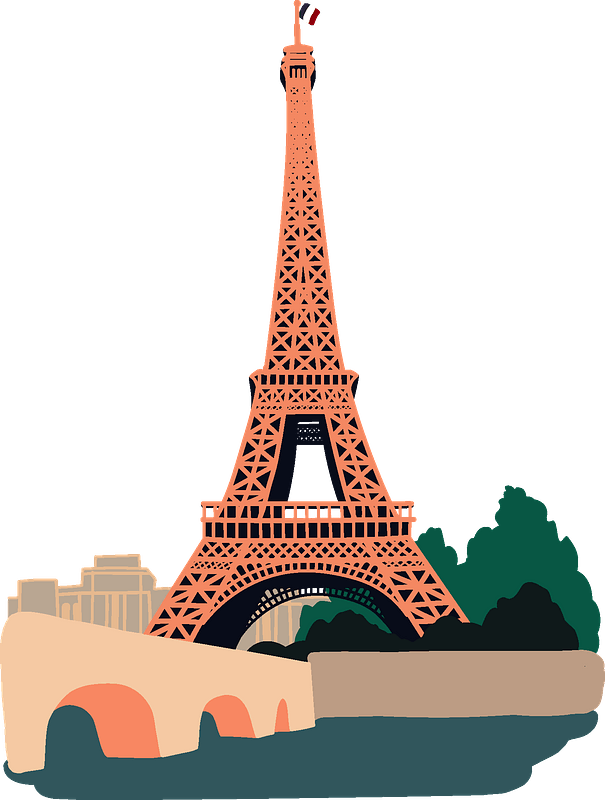 Detail Free Eiffel Tower Clip Art Nomer 20