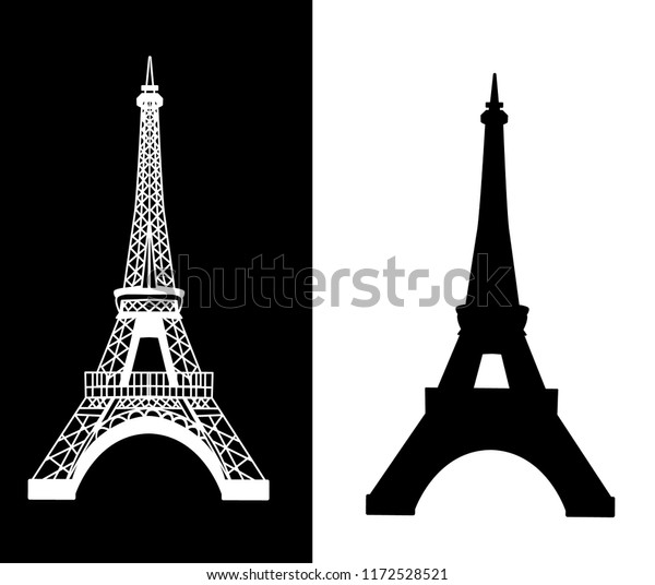 Detail Free Eiffel Tower Vector Nomer 24