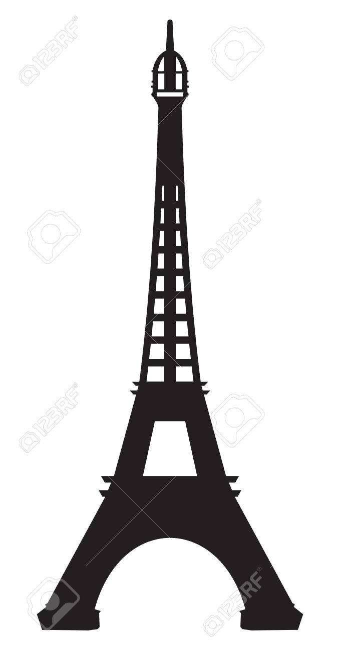 Detail Free Eiffel Tower Vector Nomer 25