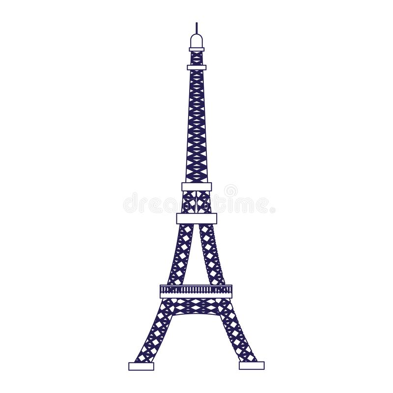 Detail Free Eiffel Tower Vector Nomer 27