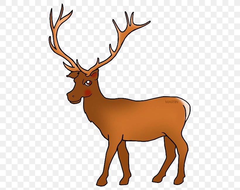 Detail Free Elk Clip Art Nomer 9