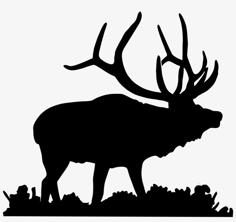 Detail Free Elk Clip Art Nomer 42