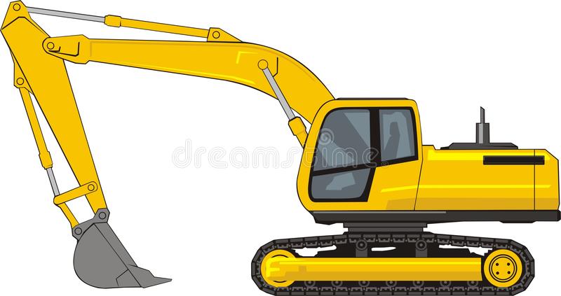 Detail Free Excavator Clipart Nomer 15